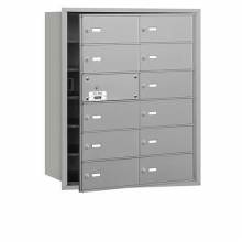 Mailboxes 3612FU Salsbury 4B+ Horizontal Mailbox - 12 B Doors (11 usable) -Front Loading - USPS Access