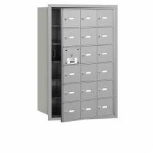 Mailboxes 3618FP Salsbury 4B+ Horizontal Mailbox (Includes Master Commercial Lock) - 18 A Doors (17 usable) -Front Loading - Private Access