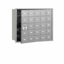 Mailboxes 3625FU Salsbury 4B+ Horizontal Mailbox - 25 A Doors (24 usable) -Front Loading - USPS Access