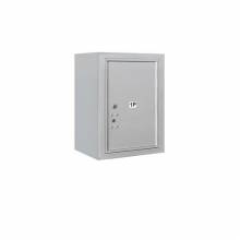 Mailboxes 3806S-1PFU Salsbury 6 Door High Surface Mounted 4C Horizontal Parcel Locker with 1 Parcel Locker with USPS Access