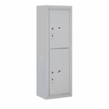 Mailboxes 3811S-2PFP Salsbury 11 Door High Surface Mounted 4C Horizontal Parcel Locker with 2 Parcel Lockers with Private Access