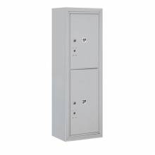 Mailboxes 3811S-2PFU Salsbury 11 Door High Surface Mounted 4C Horizontal Parcel Locker with 2 Parcel Lockers with USPS Access