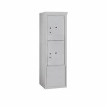 Mailboxes 3910S-2PFU Salsbury 10 Door High Free-Standing 4C Horizontal Parcel Locker with 2 Parcel Lockers with USPS Access