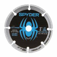 Spyder 14003 3″ Diamond Bite™ Universal Cut-Off Wheel