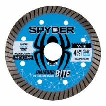 Spyder 14116 Diamond Bite 4-1/2-in Wet/Dry Turbo Rim Diamond Saw Blade