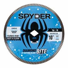 Spyder 14118 Diamond Bite 10-in Wet/Dry Turbo Rim Diamond Saw Blade