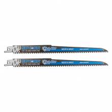 Spyder 200321 9″ Mach-Blue™ 6TPI Wood & Nails Reciprocating Saw Blades - Pack of 2