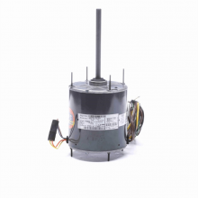 Genteq HEAT SHIELD® Condenser Fan Motor, 1/2 HP, 1 Ph, 60 Hz, 208-230 V, 1075 RPM, 1 Speed, 48 Frame, TEAO - 3730HS