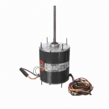 Genteq Condenser Fan Motor, 3/4 HP, 1 Ph, 60 Hz, 208-230 V, 1625 RPM, 2 Speed, 48 Frame, OAO - 3C004