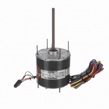 Genteq Condenser Fan Motor, 1/3 HP, 1 Ph, 60 Hz, 460 V, 1625 RPM, 3 Speed, 48 Frame, OAO - 3C006