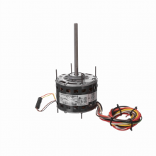 Genteq Fan and Blower Motor, 1/6 HP, 1 Ph, 60 Hz, 277/230 V, 1075 RPM, 4 Speed, 48 Frame, OAO - 3D001