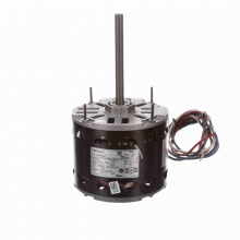 Century Fan and Blower Motor, 1/3,1/4,1/6 HP, 1 Ph, 60 Hz, 208-230 V, 1625 RPM, 3 Speed, 48 Frame, OPEN - 454A