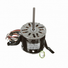 Century Fan Coil & Air Conditioner Motor, 1/3,1/4,1/6 HP, 1 Ph, 60 Hz, 277 V, 1075 RPM, 3 Speed, 48 Frame, OPEN - 9433A