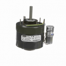 Fasco OEM Replacement Motor, 1/6 HP, 1 Ph, 60 Hz, 115 V, 1075 RPM, 2 Speed, 42 Frame, ENCLOSED - D260