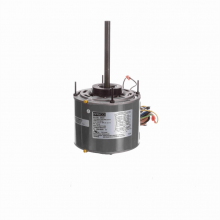 Fasco Fan and Blower Motor, 1/3-1/4-1/5 HP, 1 Ph, 60 Hz, 208-230 V, 1075 RPM, 3 Speed, 48 Frame, ODP - D923