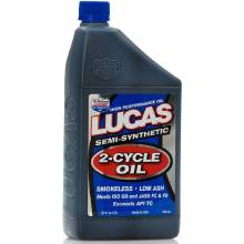 Lucas Oil 10110 Semi-Synthetic 2-Cycle Oil/Quart