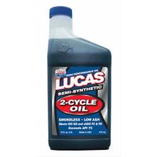 Lucas Oil 10120 Semi-Synthetic 2-Cycle Oil/16 Ounce