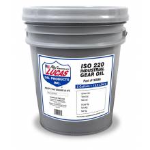Lucas Oil 10589 Industrial Gear Oil ISO 220/5 Gallon Pail