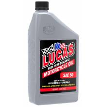 Lucas Oil 10767 SAE 10W-40 Motorcycle Oil/6x1/Quart