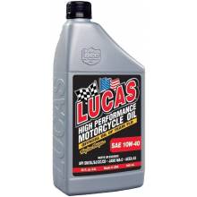 Lucas Oil 10767 SAE 10W-40 Motorcycle Oil/Quart