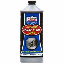 Lucas Oil 10826 DOT 3 Synthetic Brake Fluid/Quart