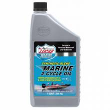 Lucas Oil 10860 Synthetic Blend 2-Cycle Marine Oil/Quart
