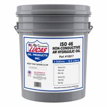Lucas Oil 10917 Non-Conductive AW ISO 46 Hydraulic Oil/5 Gallon Pail