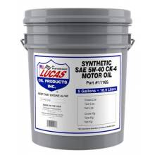 Lucas Oil 11165 Synthetic SAE 5W-40 CK-4 Truck Oil/5 Gallon Pail
