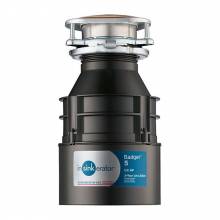InSinkErator 79883A-ISE Badger 5 Garbage Disposal with Cord, 1/2 HP