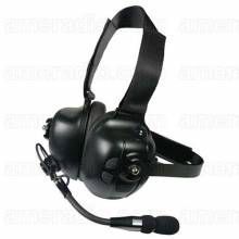 Pryme Electronics BTH-900-MAX-EMB Bluetooth Dual Muff Racing Style Headset with Boom Microphone