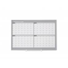 MasterVision GA03105830 4 Month Magnetic Dry‑Erase Planner