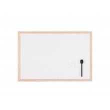 MasterVision MM04001010 Magnetic Dry‑Erase Board Pine Frame