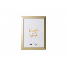 MasterVision MM04444612 Gold Kamashi Dry Erase “Lol” Quote Board