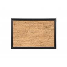 MasterVision SF0422581012 Black Kamashi Natural Cork Bulletin Wood Framed Board