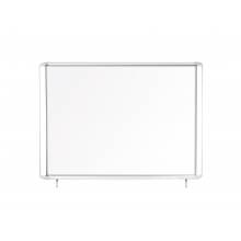 MasterVision VT340609760 Weather Resistant Outdoor Magnetic Single Top Hinged Door Enclosed Board