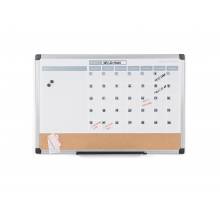 MasterVision MB0707186P 3‑In-1 Monthly Magnetic Planner