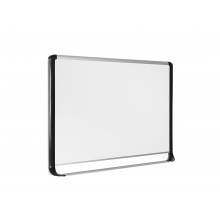 MasterVision MVI030201 Mvi Series Magnetic Steel Whiteboard – Black Frame