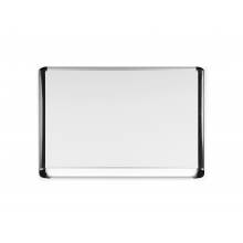 MasterVision MVI050201 Mvi Series Magnetic Steel Whiteboard – Black Frame