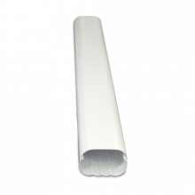 Rectorseal 84180 Fortress Lineset Covers 6" Duct 4' Length, White 150