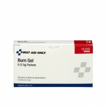 First Aid Only 13-010 Burn Gel Packets, 6/box