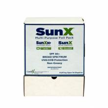 First Aid Only 18-450 SunX30 Lotion and Wipe Combo Pack, 50/box