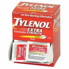 First Aid Only 40900 Tylenol Extra Strength, 50x2/box 