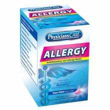 First Aid Only 90036 PhysiciansCare Allergy, 50x1/box 