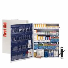 First Aid Only 91342 200 Person ANSI 2021 Class B, 5 Shelf First Aid Cabinet