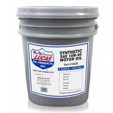 Lucas Oil 10222 Synthetic SAE 10W-40 European Formula Motor Oil/5 Gallon Pail