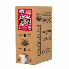 Lucas Oil 18003 Synthetic SAE 0W-20 API SN Plus/Dexos Motor Oil/6 Gallon Box