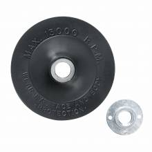 BOSCH MG0450 4-1/2" Rubber Backing Pad w/ Lock Nut