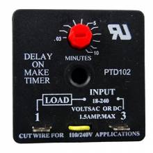 Packard PTD102 Delay on Make Timer 6 SEC to 8 MIN