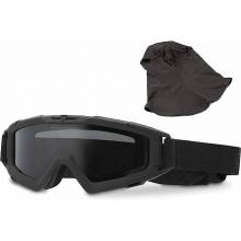 Revision Military 4-0100-0008 Snowhawk® Cold Weather Goggle System Smoke Basic Kit- With Gryphon Alpine Balaclava