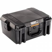 Pelican V550 Vault Equipment Case with With Padded Dividers, Black